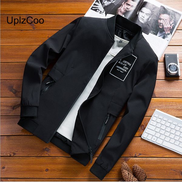 

uplzcoo 2019 spring autumn new men's jacket thin section youth fashion korean slim casual men's hip hop bomber jacket fm 118, Black;brown