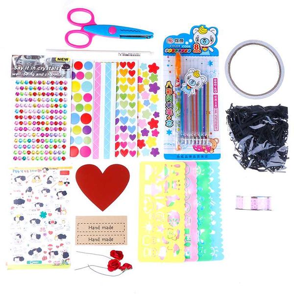

1 set diy handmade scrapbook p gift box for valentine surprise explosion box kid gift diy craft