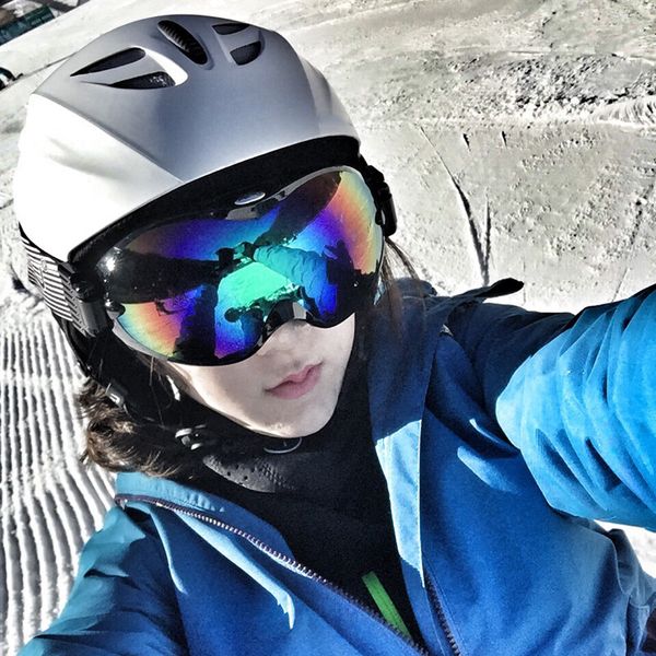 

2019 women glasses for snowboarding double-layer anti-fog sport female eyewear snowboard woman snowmobile mask