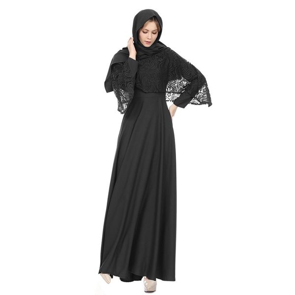 

2019 women muslim lady large size clothing national wind robes long skirt dress islamic clothing caftan marocain abaya turkey, Red