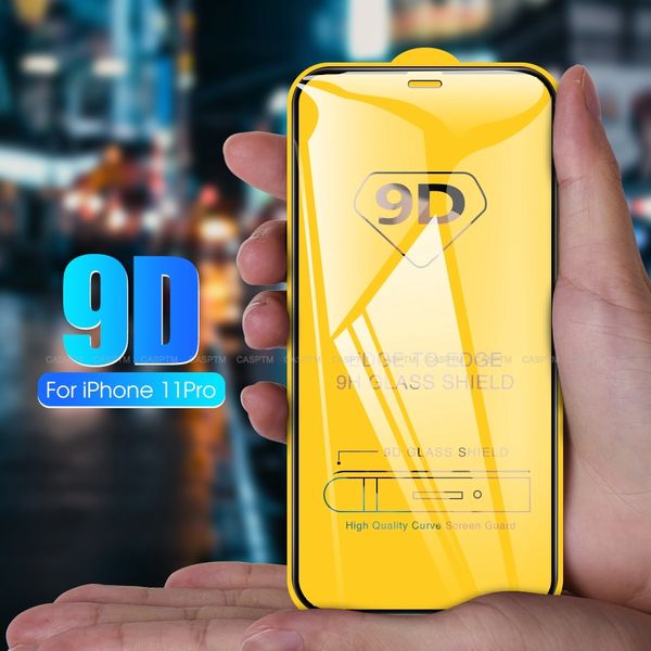 

9d curved edge tempered glass for iphone 11 pro max x xs xr xs max full cover screen protective glass for iphone 6 6s 8 7 plus