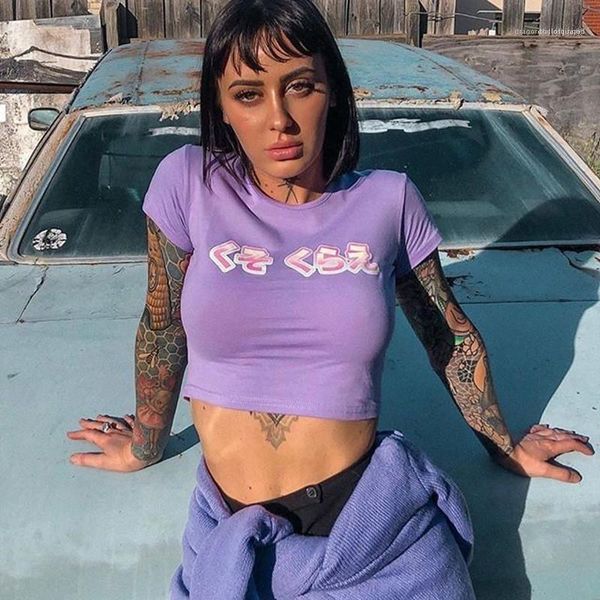 

sleeve crew neck tees womens designer letter print tees fashion natural color short tees casual short, White