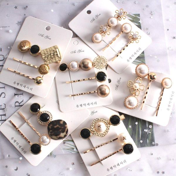 

клип chic плав меалл воло pearls пилка геомеѬиекий веок barrett женина аке, Black