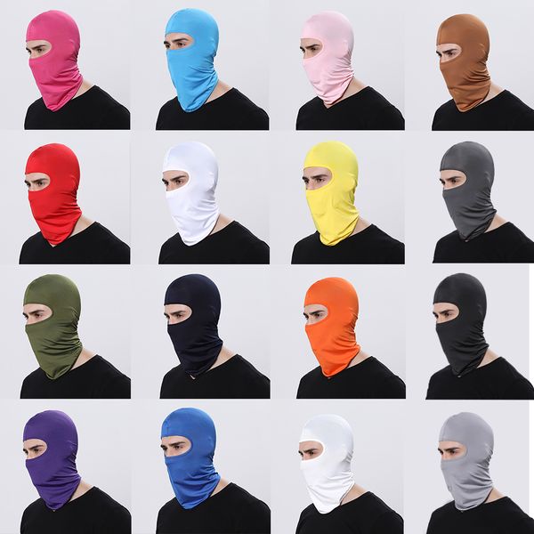 

wolfbike balaclavas cycling full face shield mask breathable sun protection windproof outdoor sports mask multifunctional sports, Black