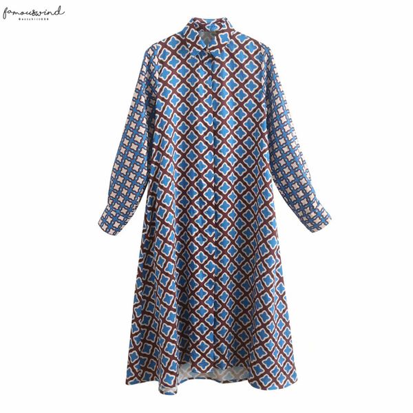 

2020 women summer vintage floral print dress long sleeve turn down collar buttons dresses female elegant straight shirts dress vestidos, Black;gray