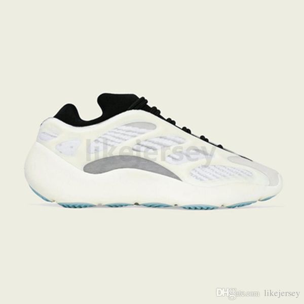 

новый конструктор прибытия 700 v3 azael мужские кроссовки kanye west foam runner светоотражающие белый скелет спорт кроссовки размер 36-45