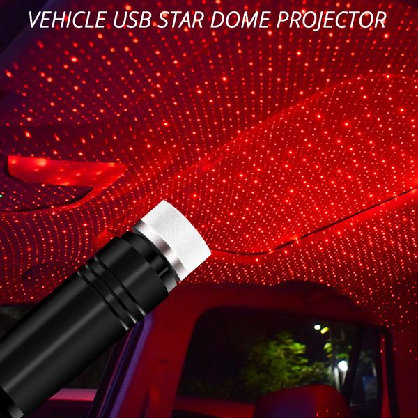 

car convenient usb star ceiling light laser projection decorative light car led atmosphere roof full of stars interior room home
