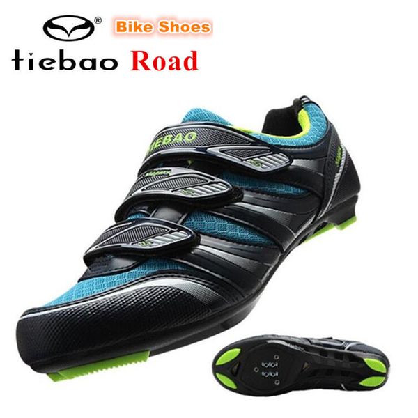 

tiebao breathable cycling shoes 2018 bike shoes men sapatilha ciclismo road highway bicycle non-slip sapatos de ciclismo, Black
