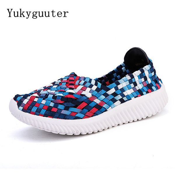 

woman sports running shoes flats shallow outdoor weave hollow breathable summer shoes lightweight athletic sneakers platform
