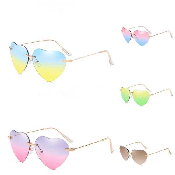 

trendy oversized square heart-shaped sunglasee women's fashion slope square flat men's heart-shaped sunglasee cool retro mirror bl, White;black