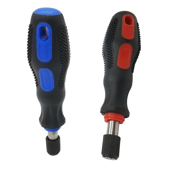

magnetic 1/4" 6.35mm screwdriver handle rubber non-slip accessories hand tools