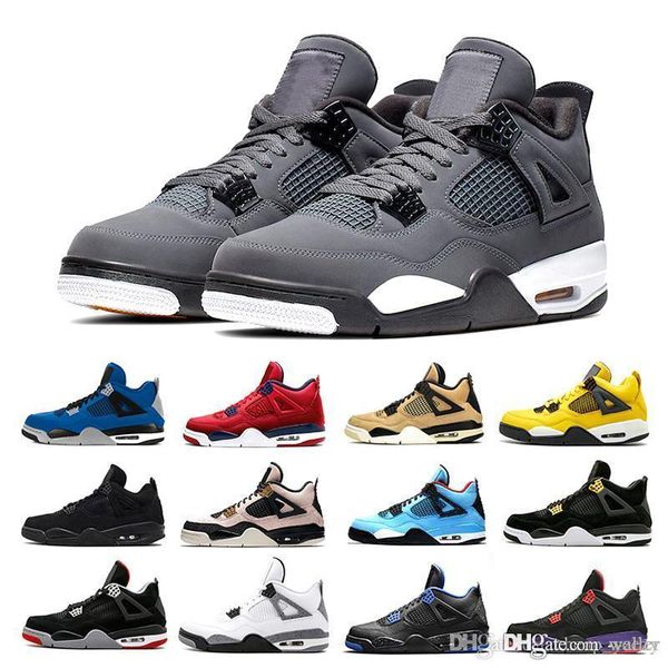 

bred cool grey 4 iv 4s mens basketball shoes mushroom encore what the pizzeria royalty black cat men trainers sports sneakers