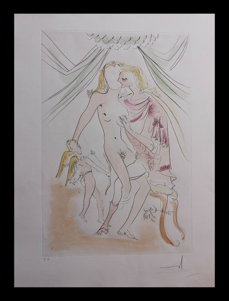 

salvador dali- venus frank hunter home decor handpainted &hd print oil painting on canvas wall art canvas pictures 191216