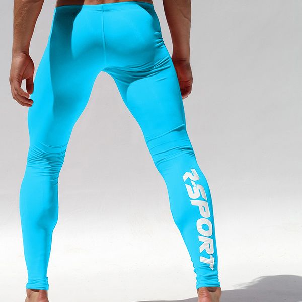 

jogging pants men quick dry sports running tight male gym fitness homme outdoor compression training elastic sweatpants trousers, Black;blue