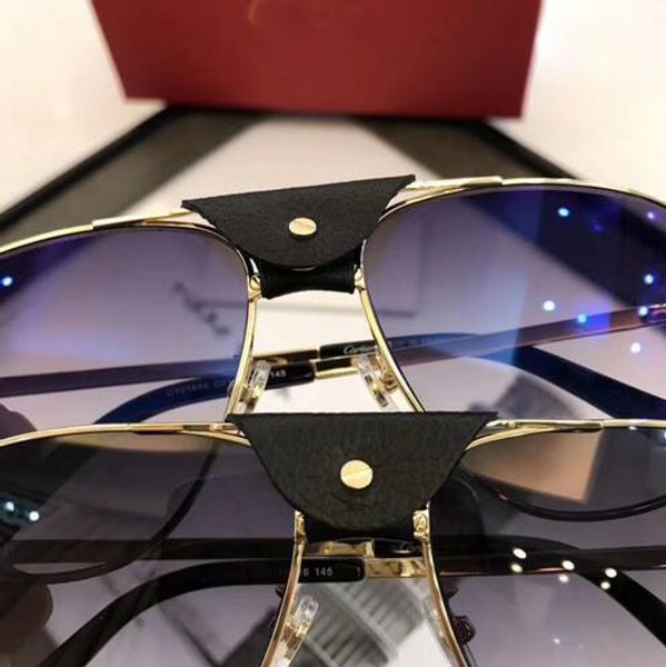 

новые мужские модные солнцезащитные очки пилот каркасные людей конструкции бренд дизайнер металлический каркас дизайн высокого качества с фу, White;black