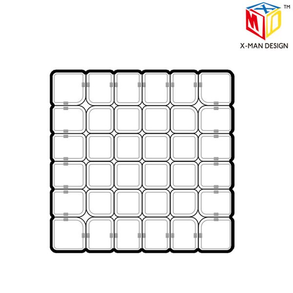 

qiyi x-man shadow m 6x6x6layer magnetic speed cube magic cube xmd shadow mofangge magic cube puzzle toys for children