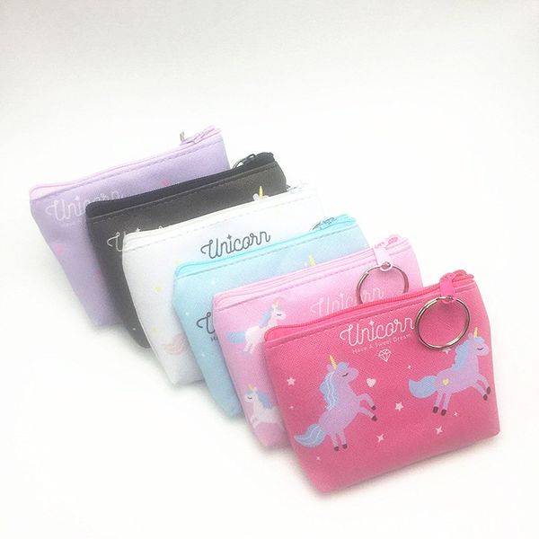 

cartoon coin purses women mini wallets cute card holder ladies key money bags for girls purse female kids children pouch vt0086