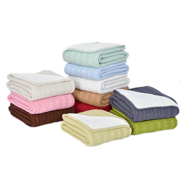 

100% cotton sheep velvet blankets winter warmth knitted wool blanket sofa/bed cover quilt knitted blanket 150*200cm