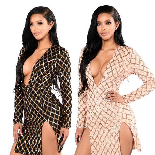 

casual dresses wind nightclub dress, Black;gray