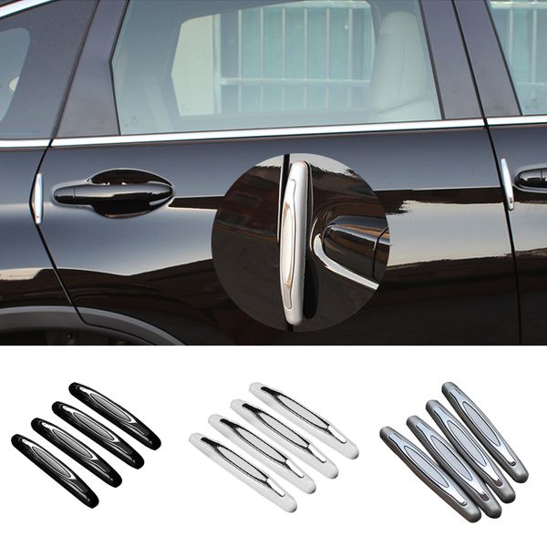 

4pcs universal car door protector anti-collision corner bumper protective strip soft door guard edge corner scratch protector