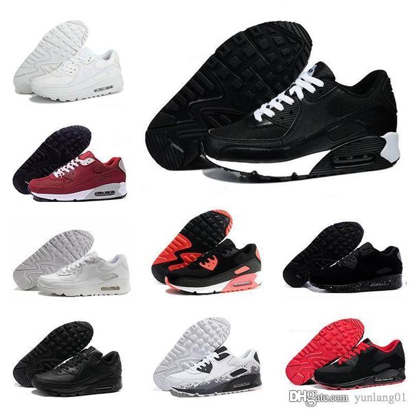 

2019 designers 90 off casual shoes sneakers mens man desert ore volt airing fashion brand luxury classic 90s training sports shoes, Black