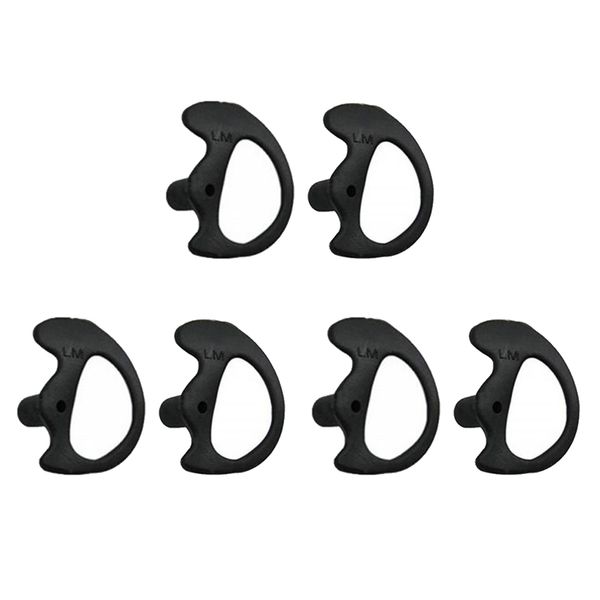 

3 pair left earmold earbud earplug for kenwood