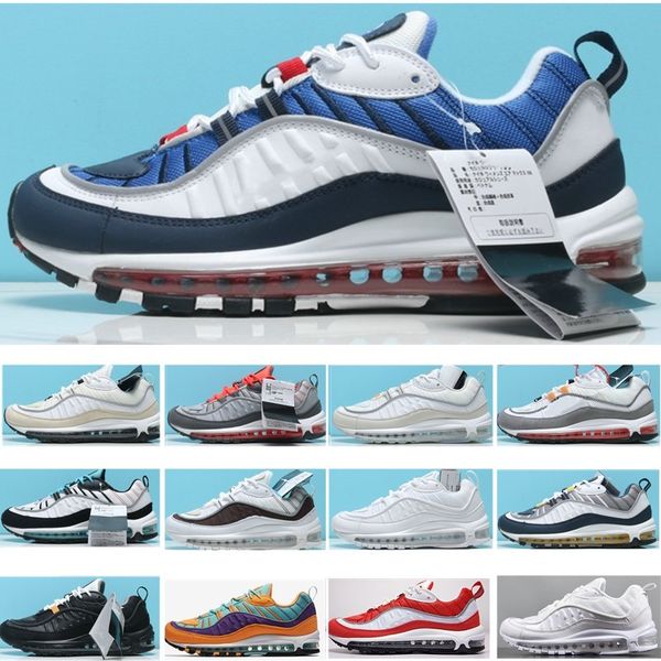 

New arrival Mens Womens 98 Bullet Running Shoes designer sports shoes Corss Jogging Walking Sports Athletic mens Run Shoes Outdoor Sneaker