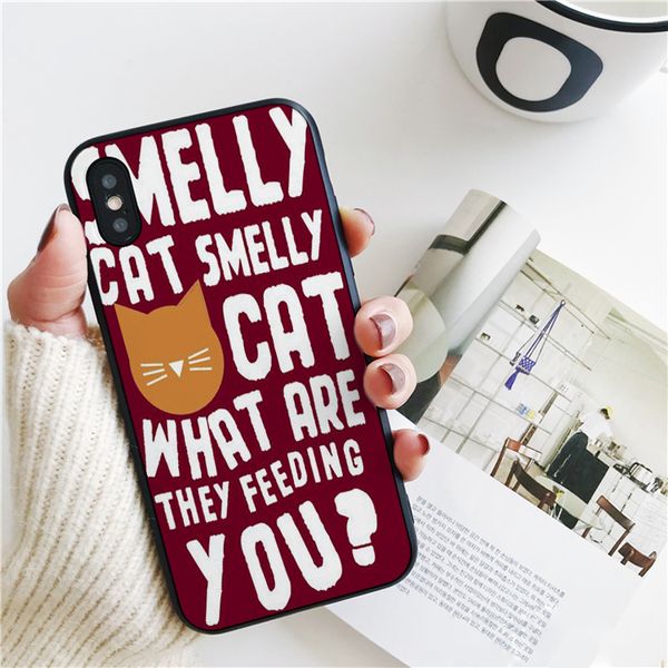 

fundas luxury friends tv series smelly cat cover для iphone 11 pro xs max xr case для iphone 8 7 6s plus 5s se case мягкая силиконовая крышк