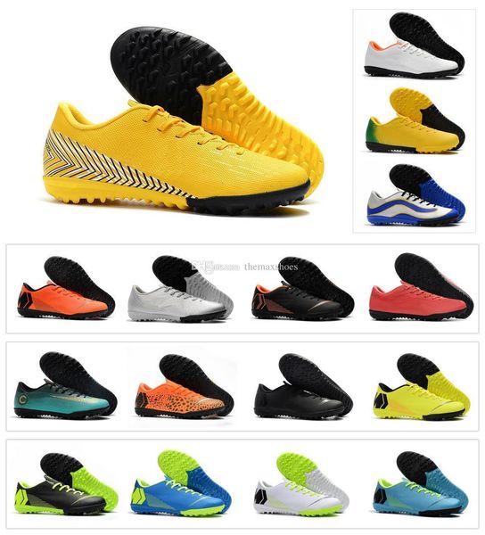 

mercurial 12 vaporx xii mens club tf sole cr7 cristiano ronaldo neymar low ankle football soccer shoes soccer cleats size us6.5-11
