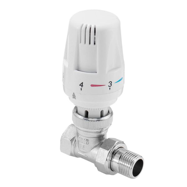

automatic thermostatic valve temperature controller adjustable straight type dn15 liquid heating system