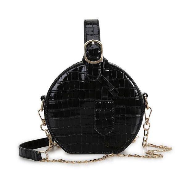 

luxury handbags women bags designer round chains purses and handbags 2019 female alligator crossbody shoulder bags for women