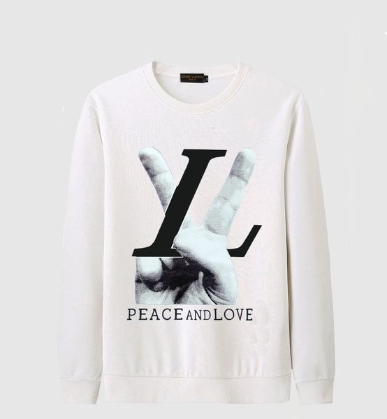 

2019 luxury menswear fashion sweater luxury italian parisian monogram printed dress long-sleeved blouse menswear womenswear true label new l, White;black