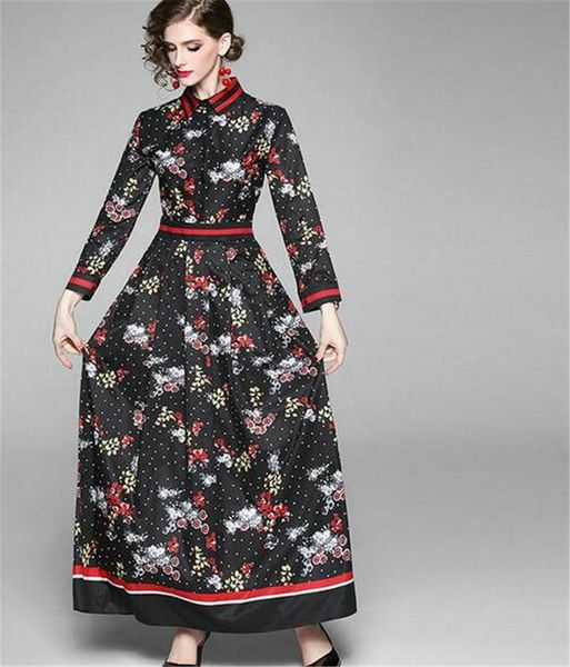 

женщина дизайнер роскошной одежды бренд женский темперамент v-образным вырезом сплошной цвет трапециевидной юбки шикарный леди кружевное пла, Black;gray