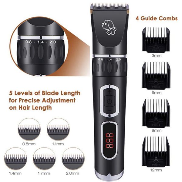 

pet clipper usb charging dog shaving electric cat hair clipper shearing hair clipper professional fashion