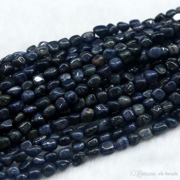 

скидка оптовая природных подлинная синий дюмортьерит stone самородок свободные шарики свободной форме бусин 3-12mm приспосабливать ювелирные, Black