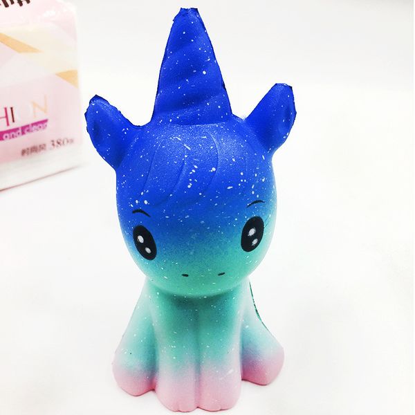 

new 12cm jumbo unicorn squishy slow rising flying horse squeeze toy christmas birthday gift toys for children's adult