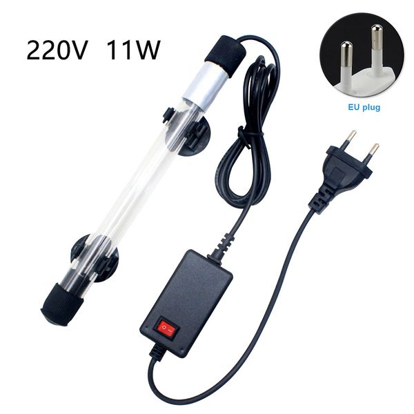 

anti explosion algae resistant fish tank aquarium uv lamp bacterial reduce disinfection sterilizer light freshwater water purify