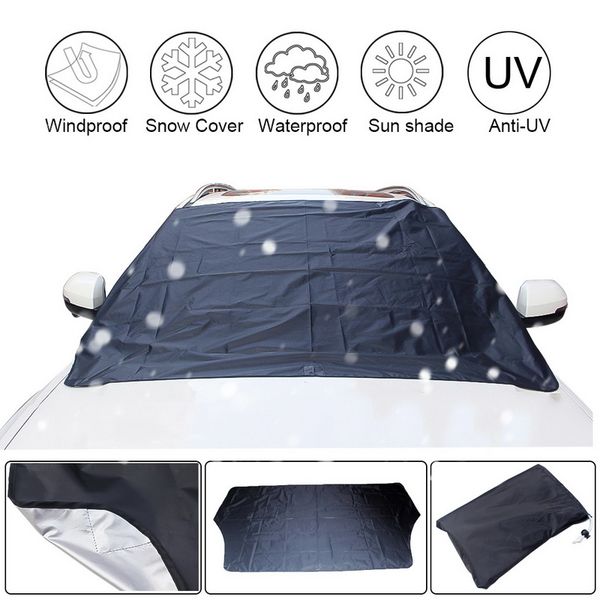 

210*120cm car magnet windshield windscreen cover sun snow ice frost wind winter protector 1pcs new car magnet