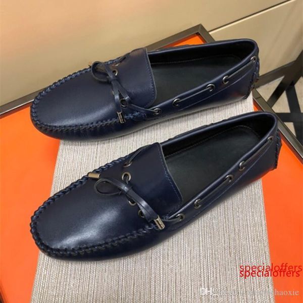

мужская дизайнер мужской обуви платье обувь новый 2019 retros суперзвезда роскошный дизайнер бренда мужской обуви мокасины с коробкой, Black