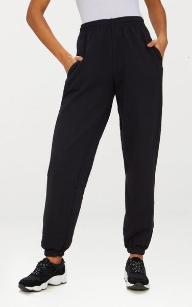 

2019 women jogging sports pants gym solid loose trousers fitness running pants female casual loose sweatpants soft sportswear, Black;blue