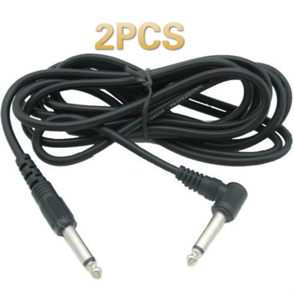 

naomi 2pcs 10ft 3m guitar amplifier cable cord guitar instrument black guitar cable
