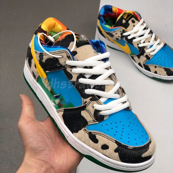 

with box]chunky dunky ben sb dunk pro ice cream dunks low mens skate shoes sneakers trainers sports womens running shoes size 36-45