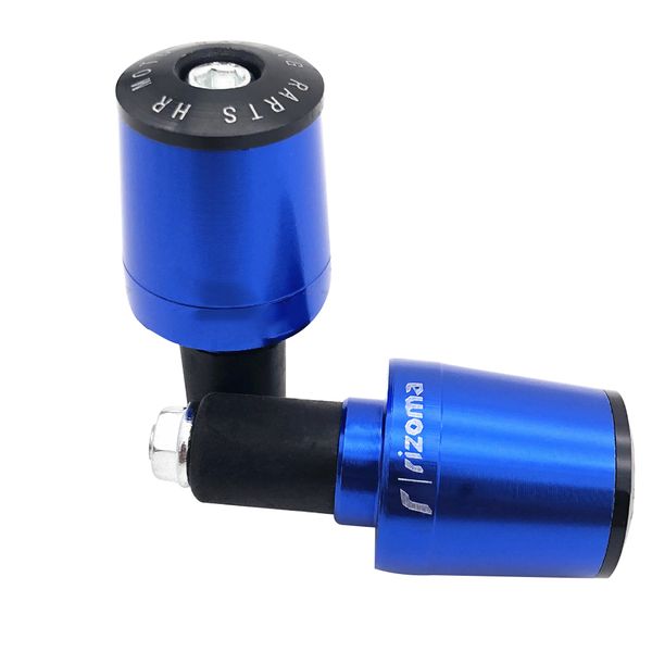 

1 pair protective fittings grip motorcycle bar end plugs 22mm slider cnc aluminum anti vibration easy install handle accessories