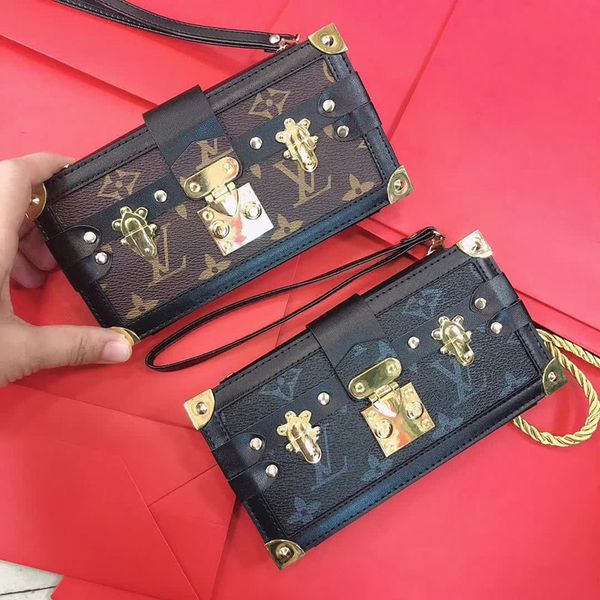 

For iphone 11 pro max x xr x max 7 8 plu wallet handbag luxury de igner phone ca e leather card holder phone cover for am ung note10 plu