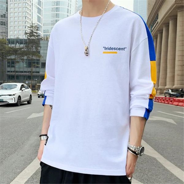 

различные стили] мужские с короткими рукавами футболки 2020 новый летний корейский цвет, соответствующий студенческой молодежи ins прилив б, White;black