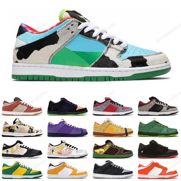 

2020 men women low dunk brazil chunky dunky running shoes viotech shadow raygun tie dye paris mens outdoor trainer sports sneakers 36-45