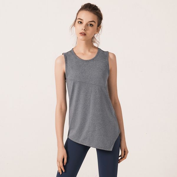 

women's sport yoga vest t-shirt slim fit solid color ladies sports fitness bottoming vest women sleeveless, White;red