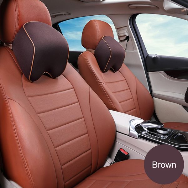 

car interior memory foam headrest car interior pillow seat pillow safety accessories soft hendrest pad