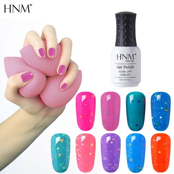 

hnm 8ml milk cheese granule nail uv led candy color soak off hybrid varnish semi permanent stamping enamel