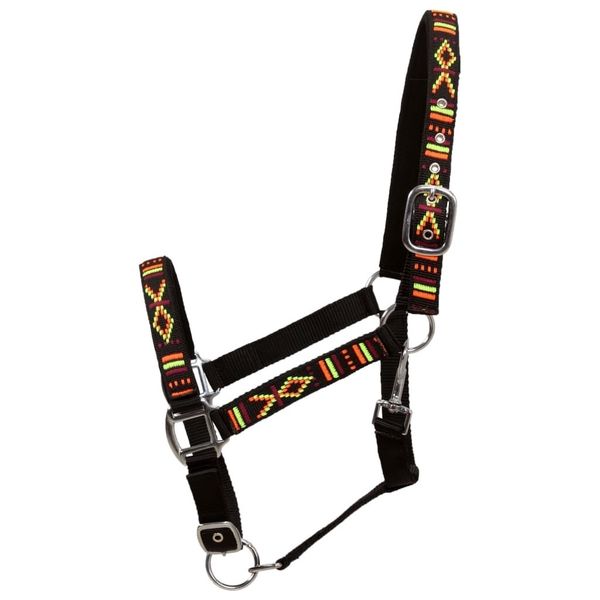 

horsehorses 2 pieces nylon size thoroughbred black garden sets